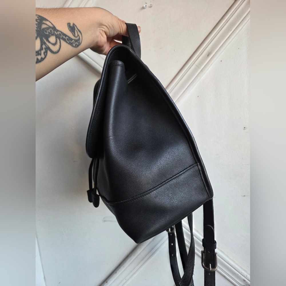 Vintage Coach Large Daypack With Nickle 🖤 9791 - Picture 6 of 15
